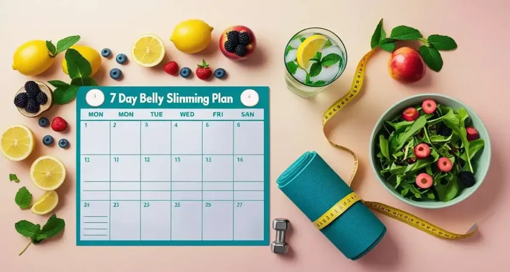 The Ultimate 7 Day Belly Slimming Plan: Naturally Flatten Your Tummy in a Week